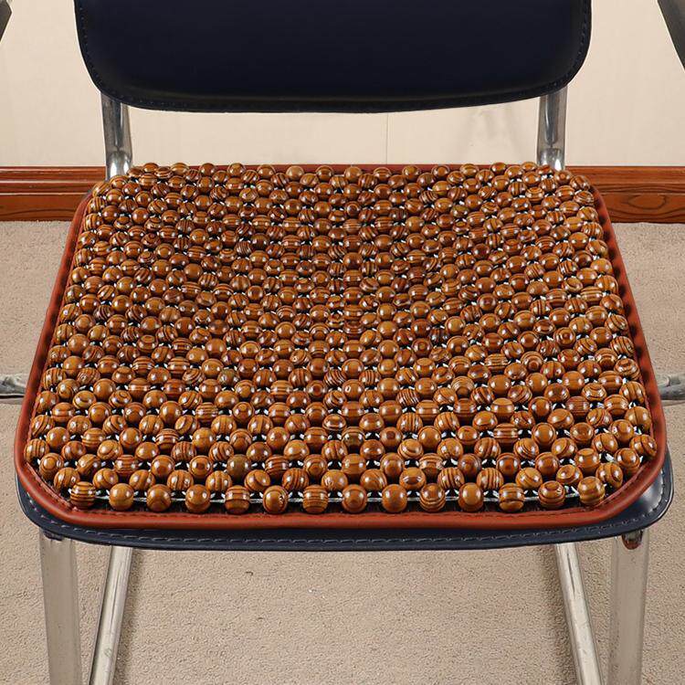 电脑椅坐垫办公椅散热垫按摩透气养生坐垫木珠坐垫电竞椅座垫凉垫