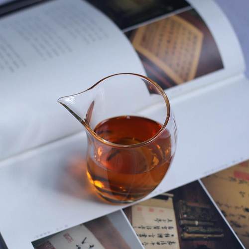 夏禾茶具新品创意时尚公道杯高硼硅耐热玻璃分茶器茶具单公杯加厚