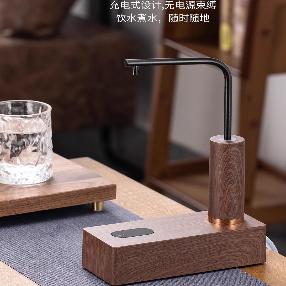 德茗堂家用智能上水器桌面电动抽水器矿泉水饮水桶自动定量吸水器