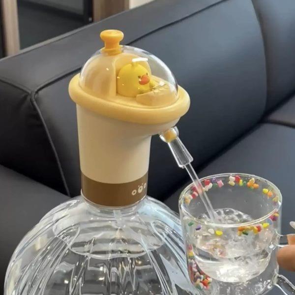 水压水器电动全自动纯桶装水饮水机净抽水器吸水小黄鸭出泵矿泉水