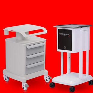 美容仪器推车小气泡架子超声刀底座皮肤管理牙科三层理发店工具车