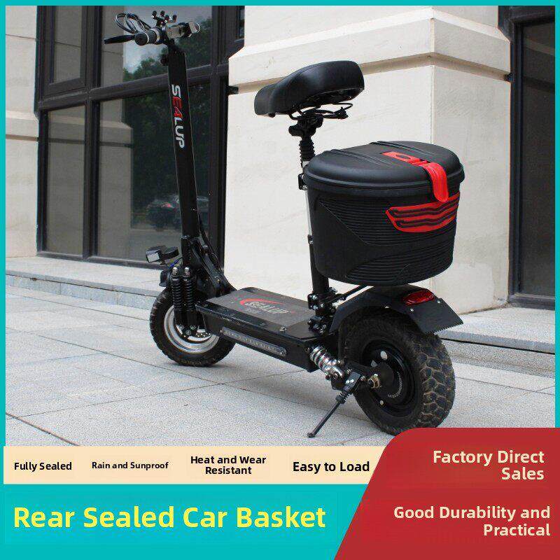 采购产品电动滑板车篮子，后排座椅篮子，电瓶车前后篮子，防水储