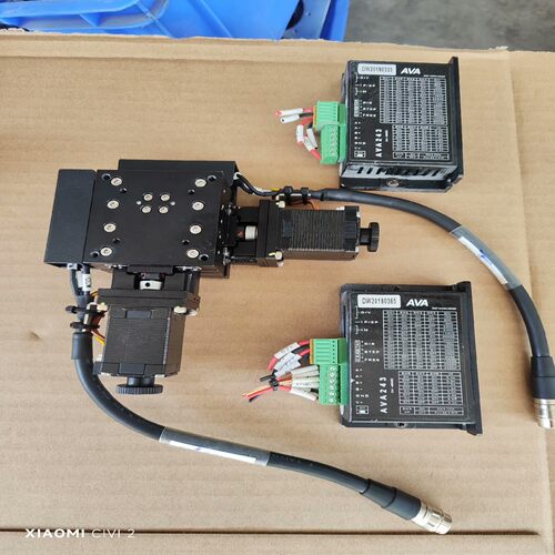 60x60XY两轴精密位移平台每轴25mm行程台面60x