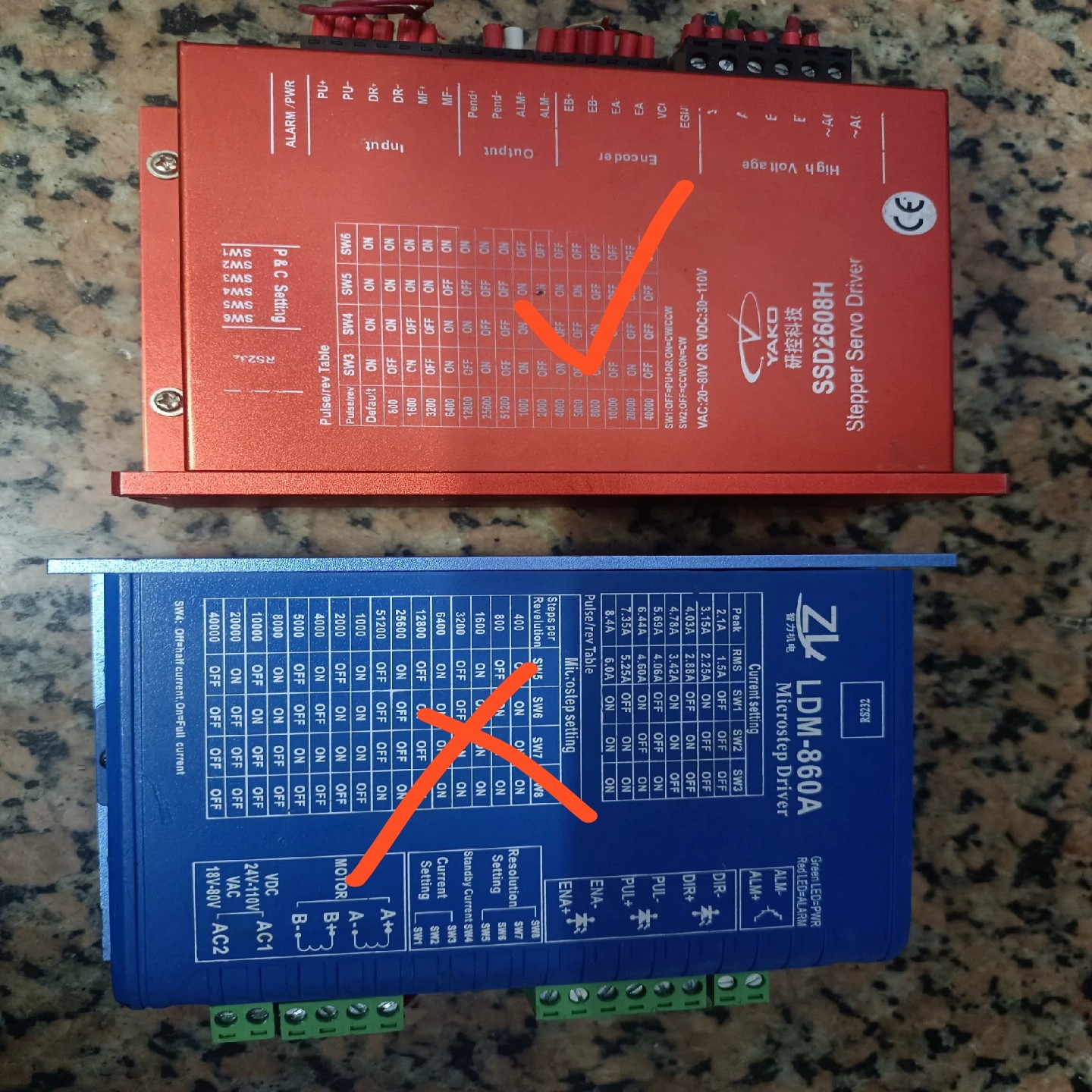 研控86闭环步进驱动器 SSD2608H 1个单价不包