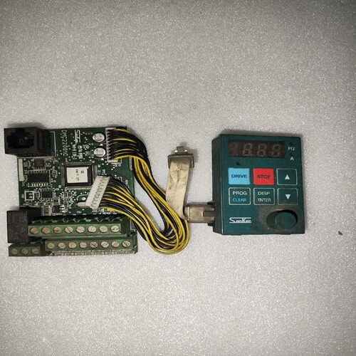 三垦变频器主板DMC-22001C  面板EOP-1 二手拆