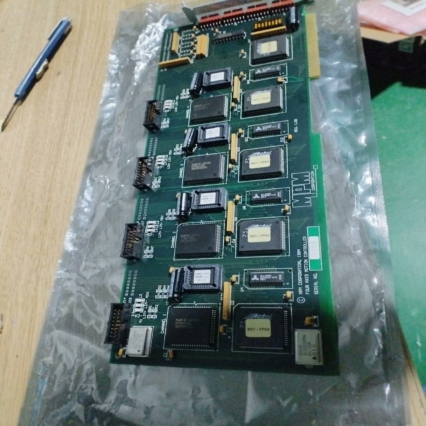 原装MPM印刷机板卡PC-271B现货一张供应成色新价格