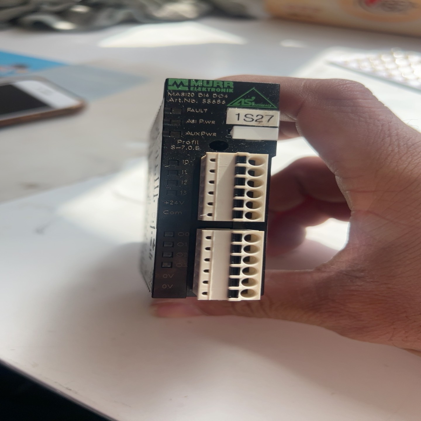 二手原装拆机穆尔MURR 55686 MASI20 DI4