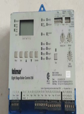 tekmar控制器258原装拆机不会测好坏