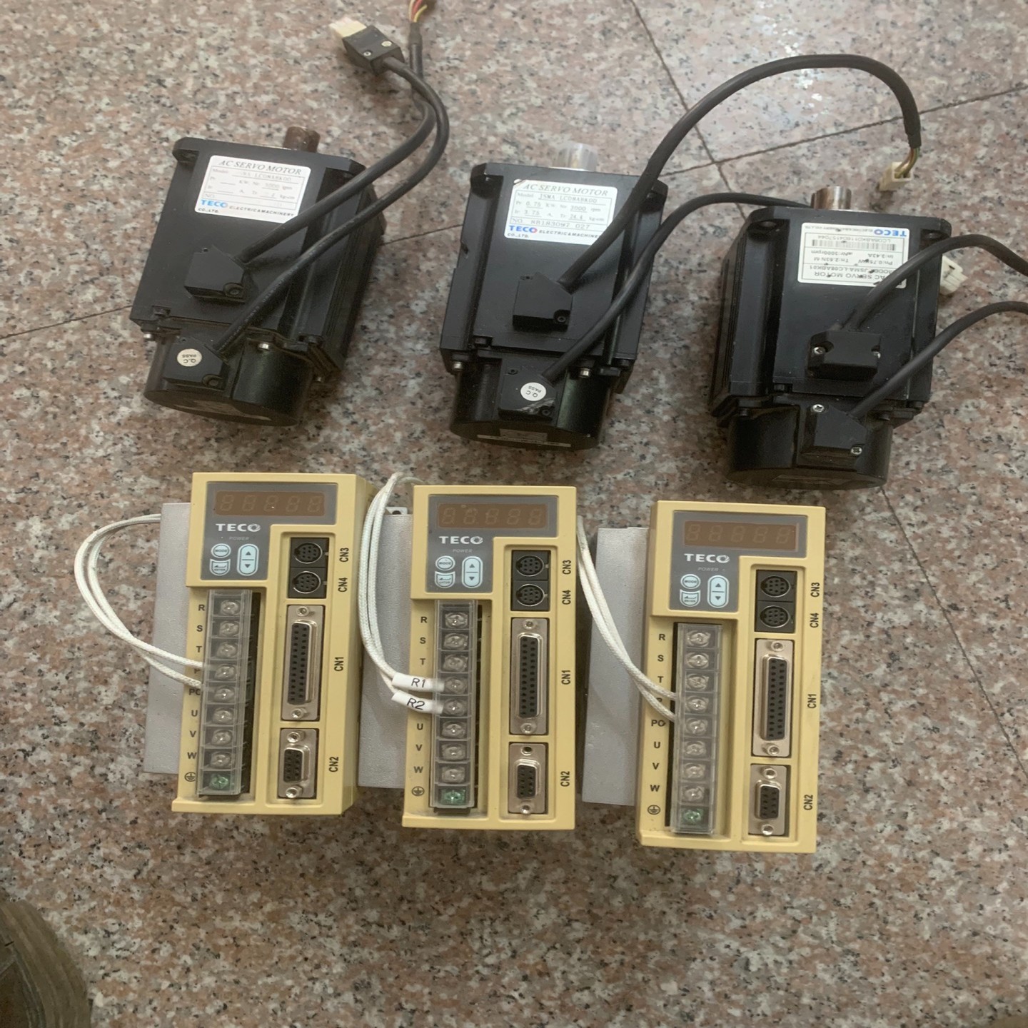 东元驱动电机伺服套装 JSDEP-20A 电机JSMA-LC