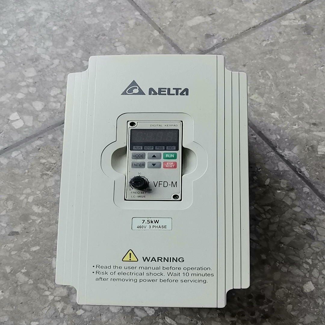 台达变频器75KW VFD075M43A 原装拆机已上电