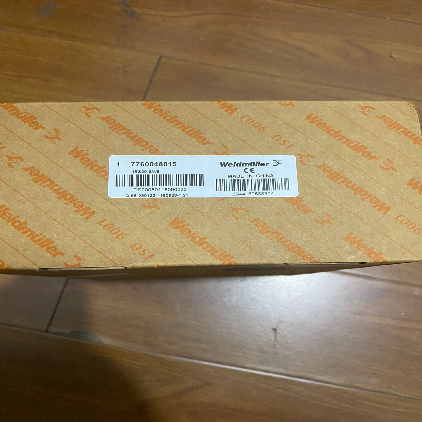全新原装未拆封魏德米勒交换机IES20-SW8型号订货号