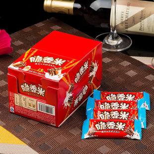 脆香米巧克力192g脆米心盒装 糖果小吃零食