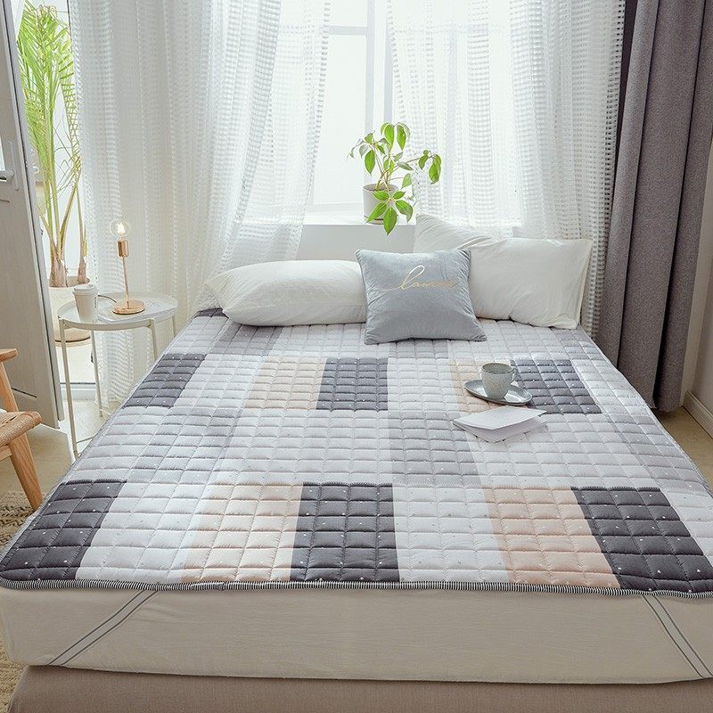 极速全棉薄款床褥子可机洗纯棉床单可折叠防滑席梦U思保护垫儿童,床上用品,床垫/床褥/床护垫/榻榻米床垫,淘宝优惠券,粉丝福利购,淘宝优惠卷