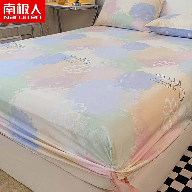 极速纯棉床笠单件全棉床罩套防尘罩床垫保护罩夏P款床单2022新款