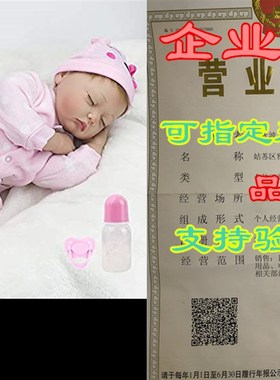 极速CHAREX Reborn Sleeping Baby Doll SoftM Vinyl Lifelike Re