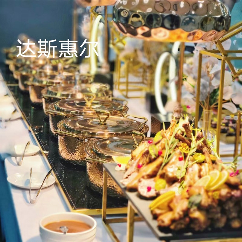 极速自助餐方形食堂自助餐饭菜恒温保温板热菜板桌暖X菜垫加热板