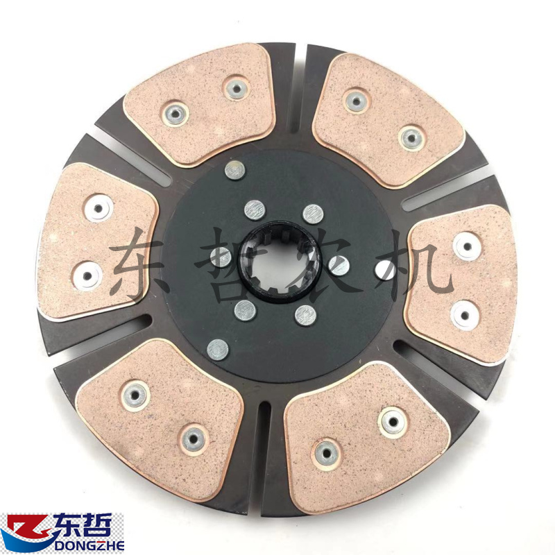 极速130拖拉机农机配件拖拉机离合器片10齿255直径V离合器片压盘