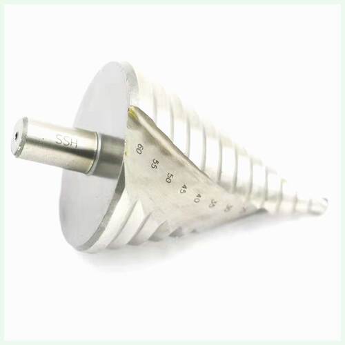 新品6-60mm大号宝塔钻钻头钻孔器高速网螺旋槽R阶梯钻宝塔钻铁板