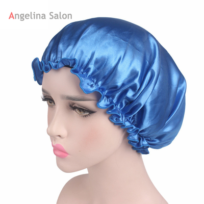 极速Silk Satin Women Sleep Cap Bonnet Hair Wig CaWre Cap 睡