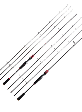 极速Catch.u Bass Fishing Rod Carbon FibeKr Spinning/Casting