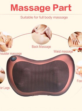 极速Electrifc Neck Massager Pillow Back Waist Massage pillow