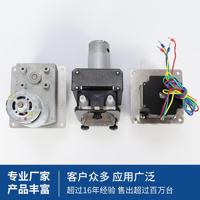 极速杰恒203KA计量蠕动泵小流x量抽水泵小型直流12V 24V清洗机抽
