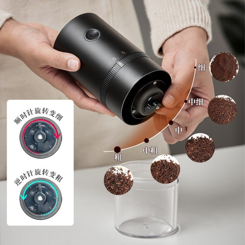 极速咖啡豆研磨机电动磨豆机手磨咖啡机I家用小型全自动研磨器咖