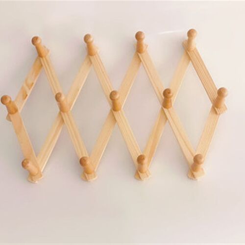 新品Big Sizeg 13 Hooks large Hanger Retractable Log Hanger D