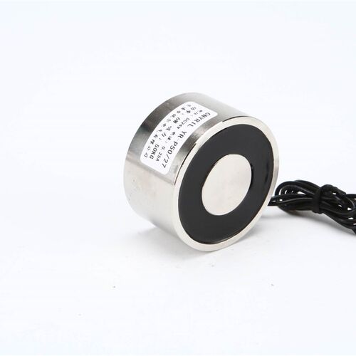 新品新款YRP5027吸盘电磁铁80KG直流电吸盘DC12V24V36XV48V可做交