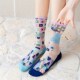 Prin 2022 Women 极速Fashcion Mesh Socks Summer Long New Thin