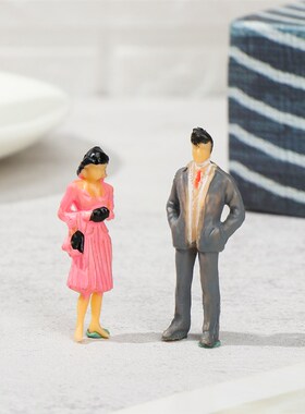 极速100Pcs 00/50/m1:75/1:50 Scale Plastic People Figures Mod