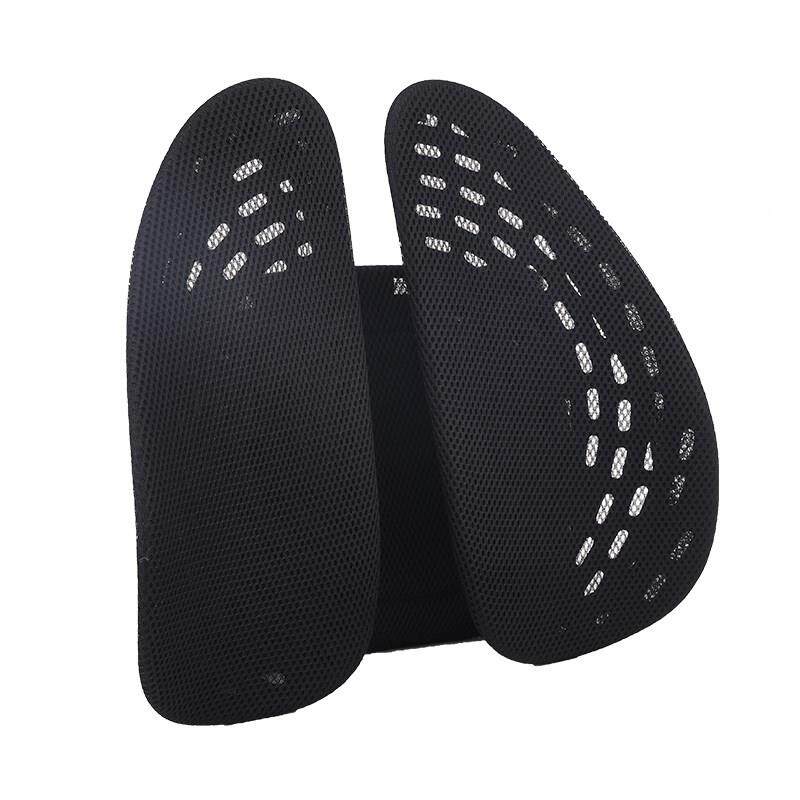 极速人体工学腰靠腰垫办公室椅久坐神器J透气腰靠垫气动护腰垫汽