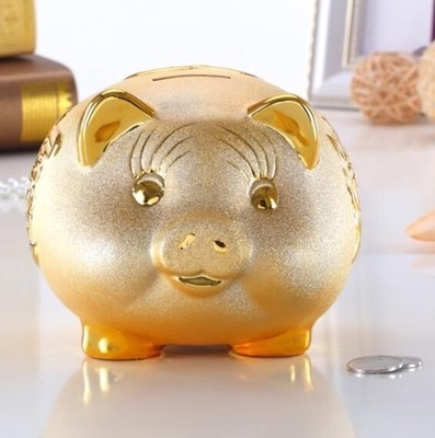 极速陶瓷超大号猪招财金猪存钱罐罐钱大J码大小储存女孩储蓄罐家
