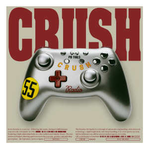 破冰人CRUSH550首发TMR摇杆致敬550spyder保时捷PC蓝牙2.4G黑悟空神话steam手机xbox手柄安卓