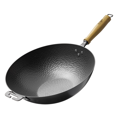 炒锅古臻匠精铁不易锈