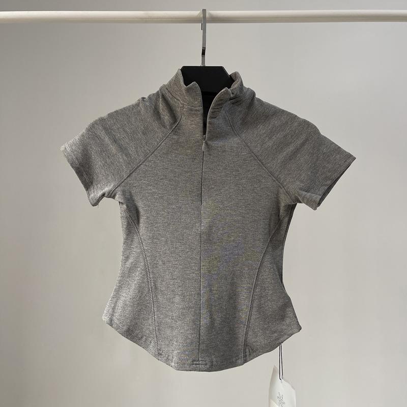 现代舞蹈服女修身显瘦拉链形体练功服上衣日常可穿古典舞瑜伽服装