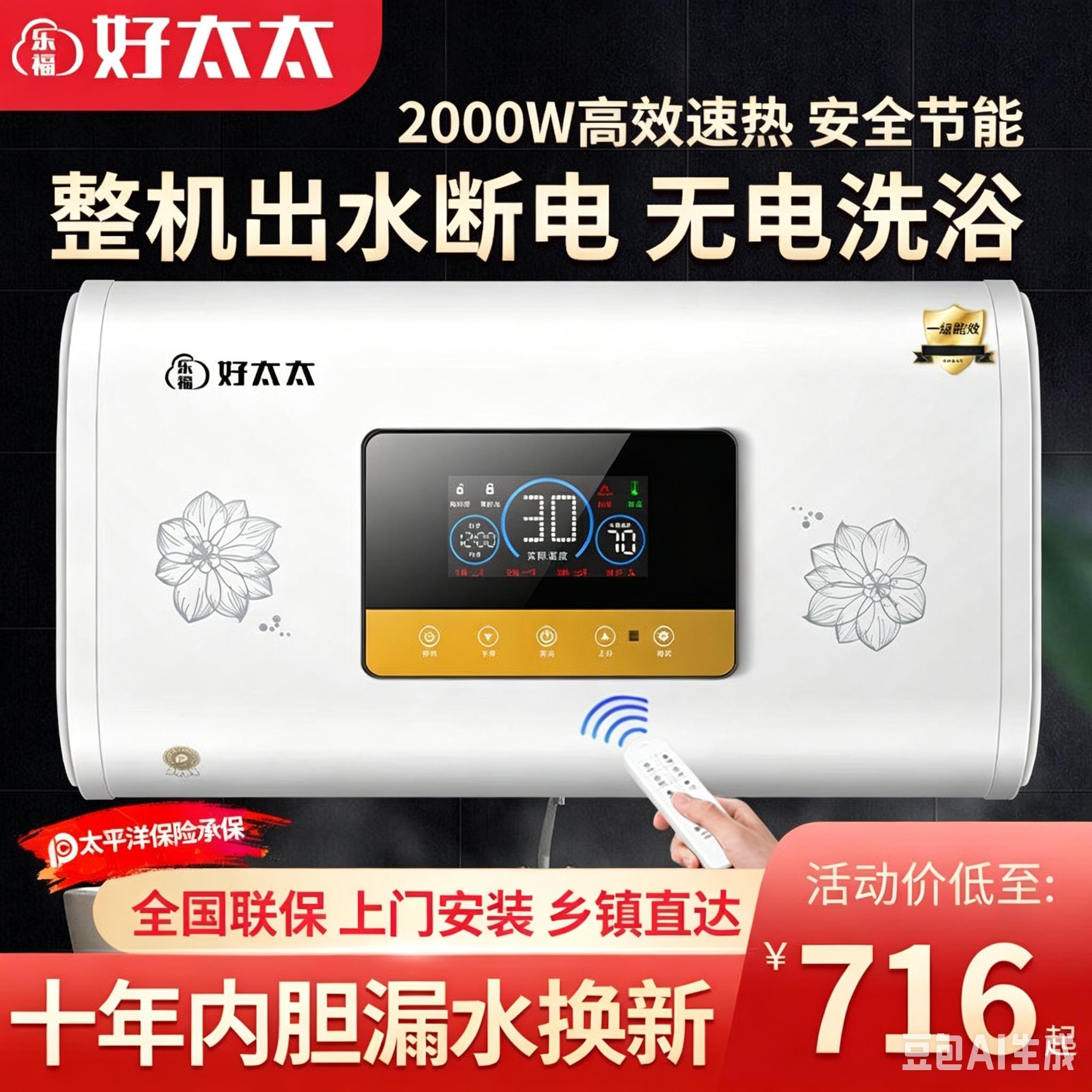 好太太一级能效大容量沐