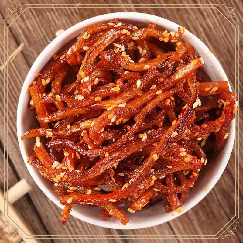 §广东湛江特产香辣鳗鱼丝袋装麻辣鱼鱼仔小鱼干海味零食即食装休