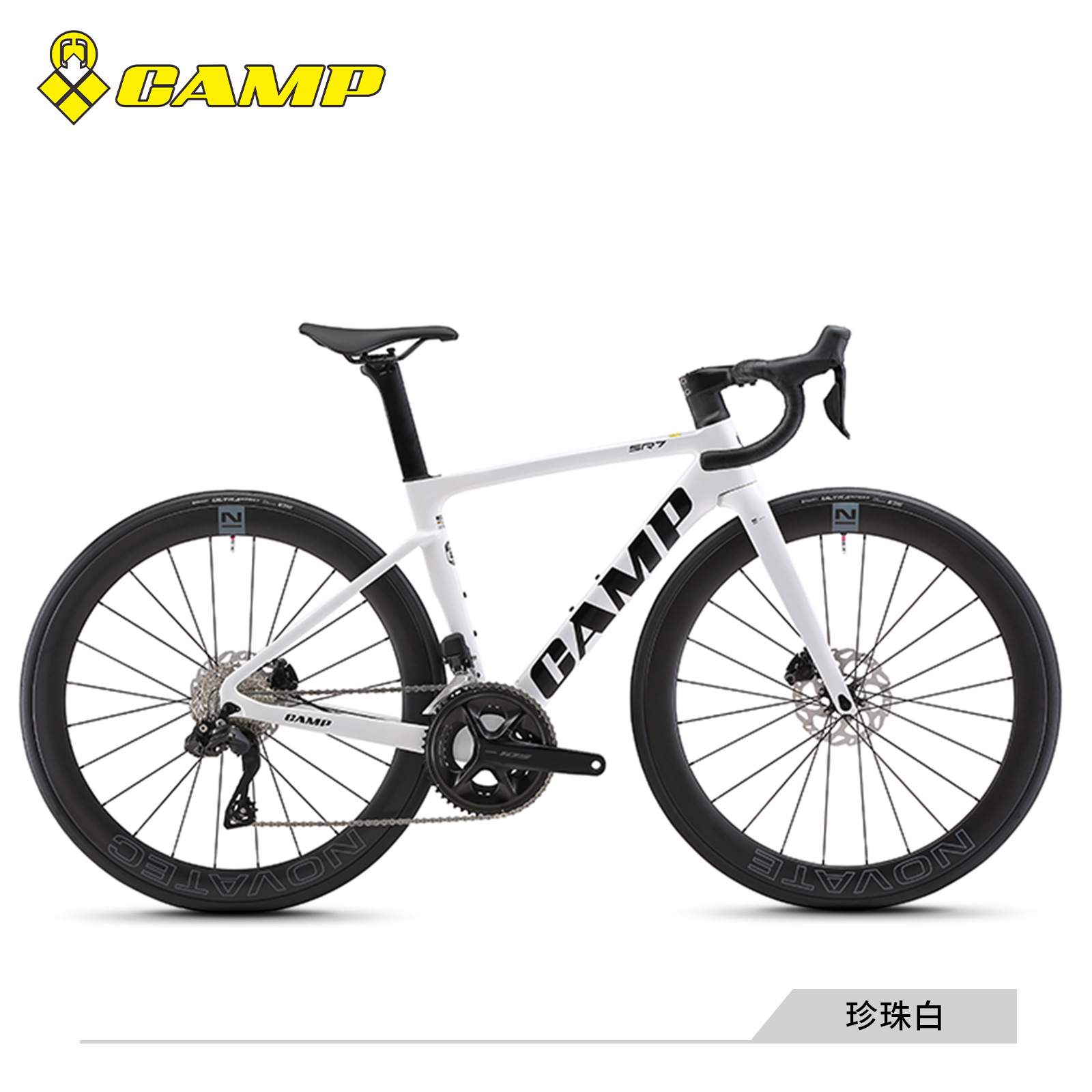 CAMP坎普SR7公路车105 24速电变 碳纤维隐藏油碟刹自行车专业赛车