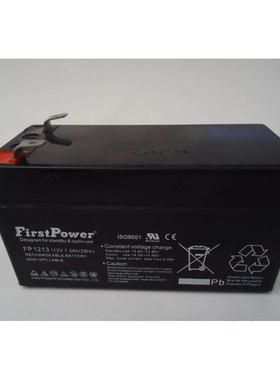 FirstPower一电蓄电池6V4.5AH FP645童车电子秤电瓶6伏电瓶