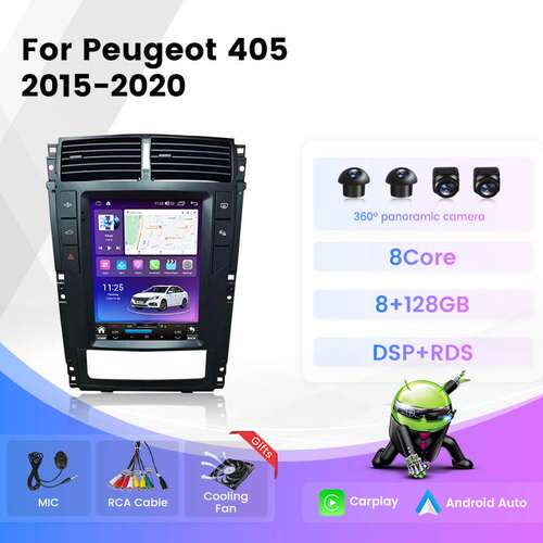 适用于peugeot 405 /2015-2020 标致405  车载竖屏安卓导航仪主板