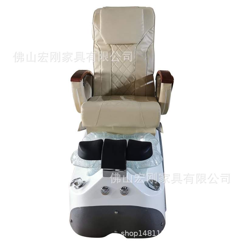 多功能电动足浴美甲按摩SPA沙发手足 护理专用椅子水疗冲浪彩灯椅