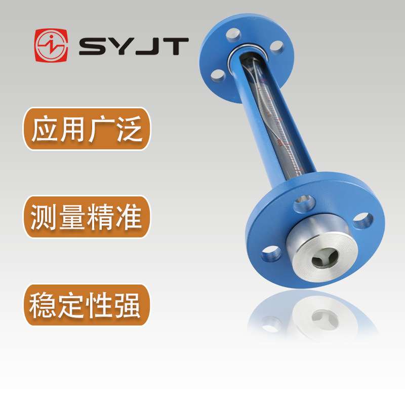 上仪SY-UB-DN50 玻璃转子流量计 不锈钢 有机玻璃衬里材质