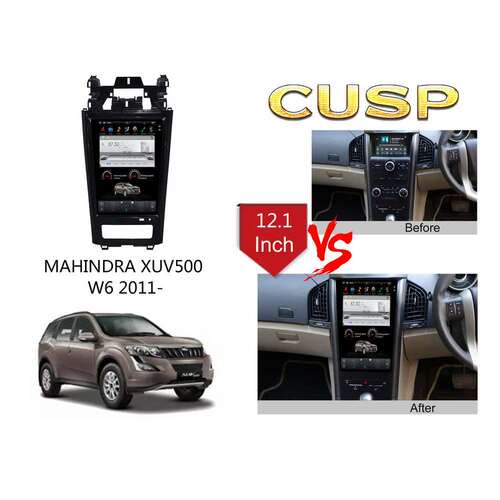 适用12.1寸竖屏 XUV500 大屏影音安卓Car Play主机全网通车载导航