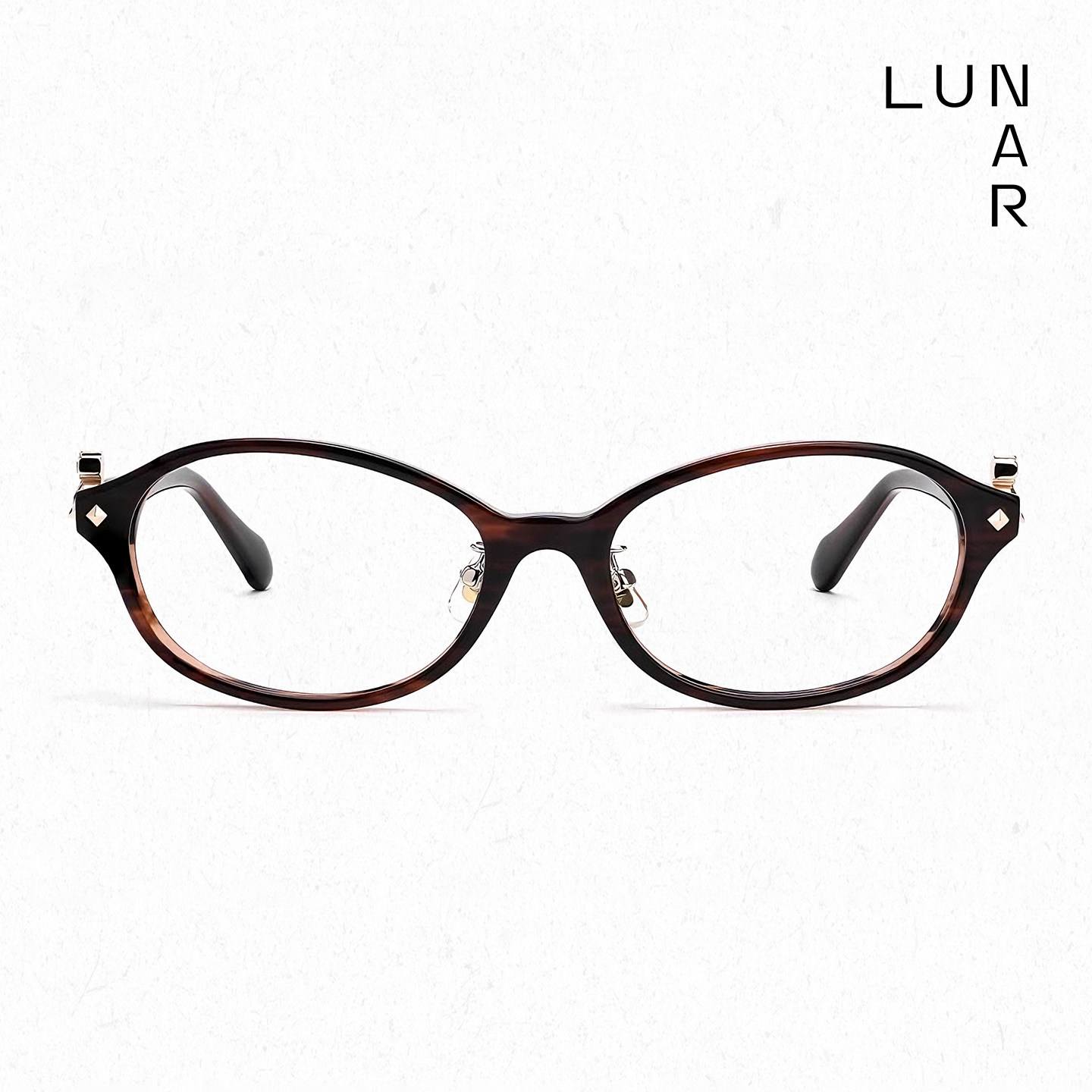 LUNAR26SS·Daily系列复古猫眼镜框女板材y2k光学镜架日系ins Nyx