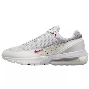NikeAirMaxPulse 织物运动舒适透气低帮生活鞋男款白灰DR0453-001