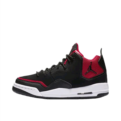 Jordan Courtside 23 中帮 复古篮球鞋 GS黑红AR1002-006