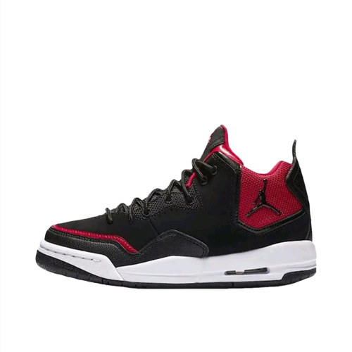 Jordan Courtside 23 中帮 复古篮球鞋 GS黑红AR1002-006