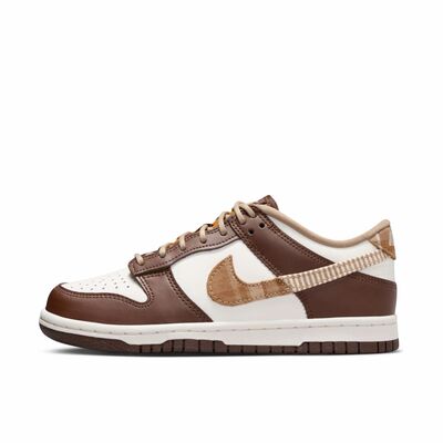 Nike Dunk 皮革舒适休闲耐磨低帮儿童板鞋白棕男女同款FV3653-191