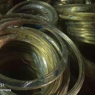 3mm铆钉黄铜线 H62黄铜线调直切断手工H65首饰黄铜丝插头扁线1